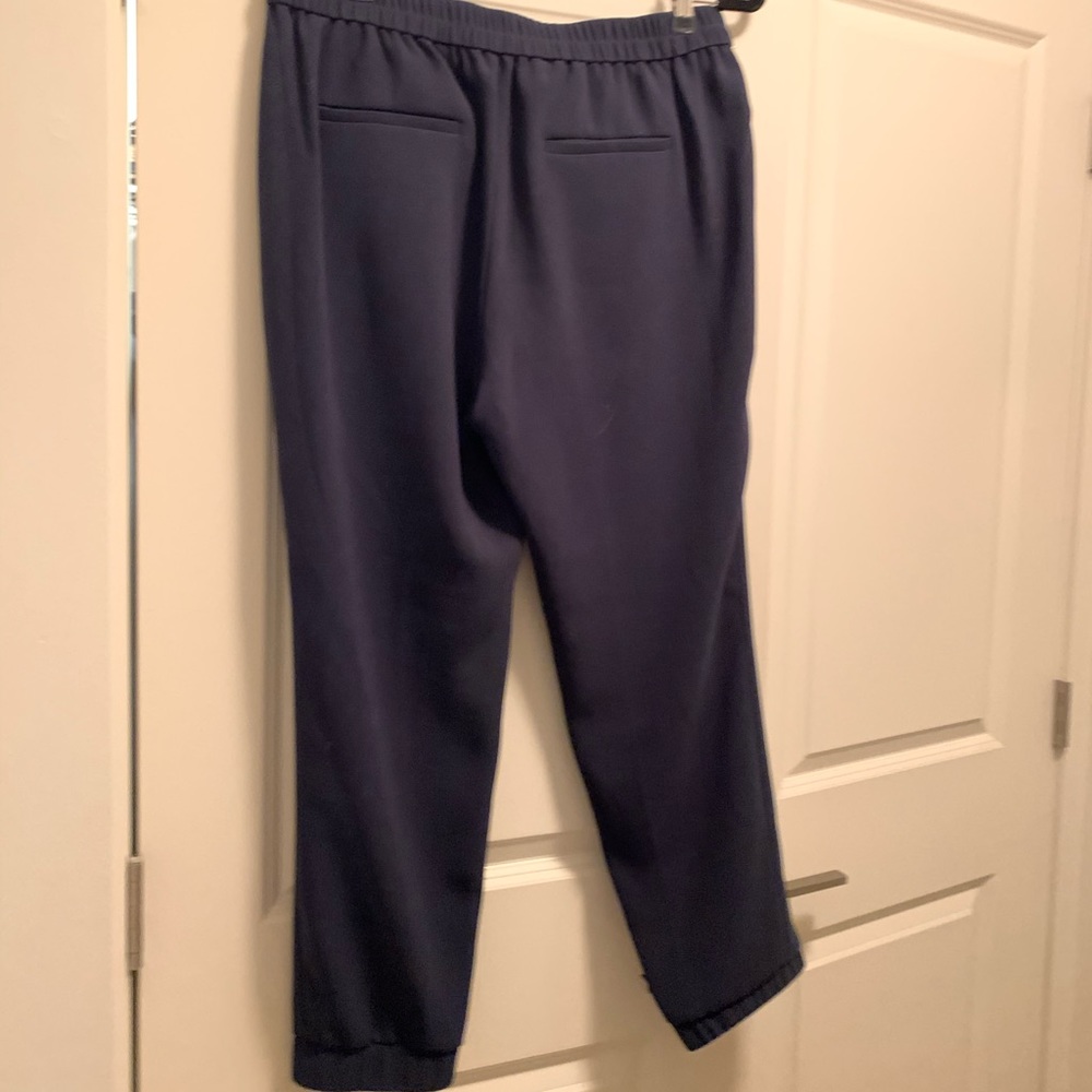 Jcrew Navy 💙💙 Elastic Band Work Pants!